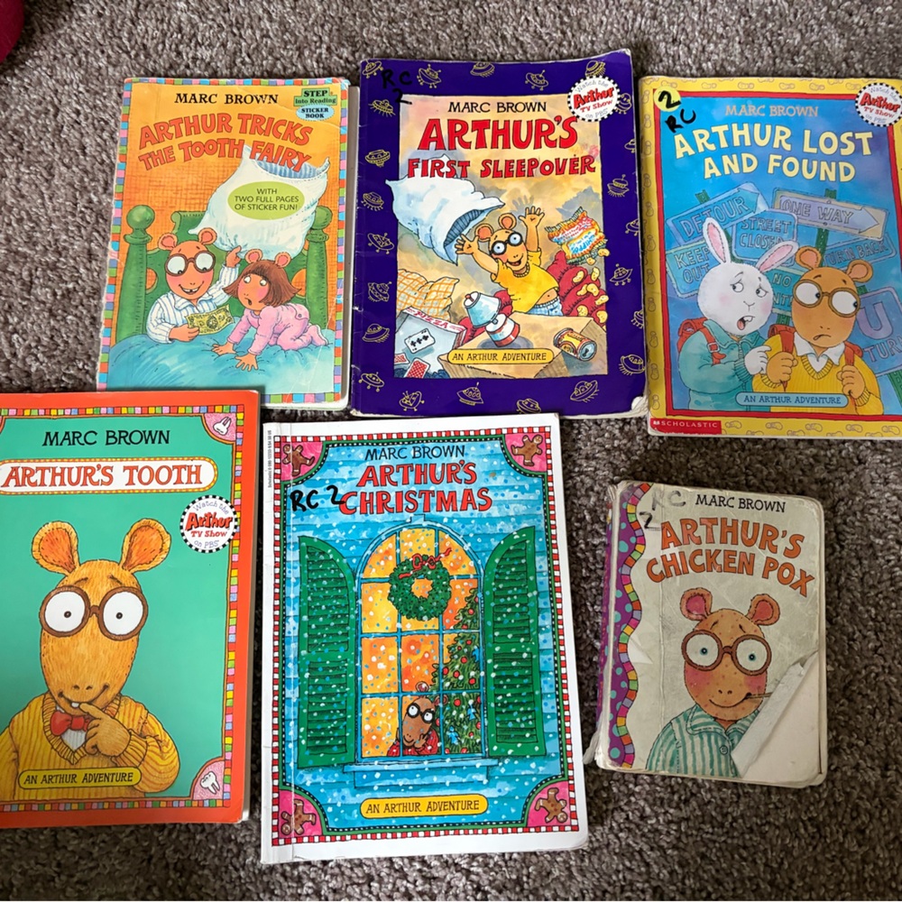 6 ARTHUR BOOK SET